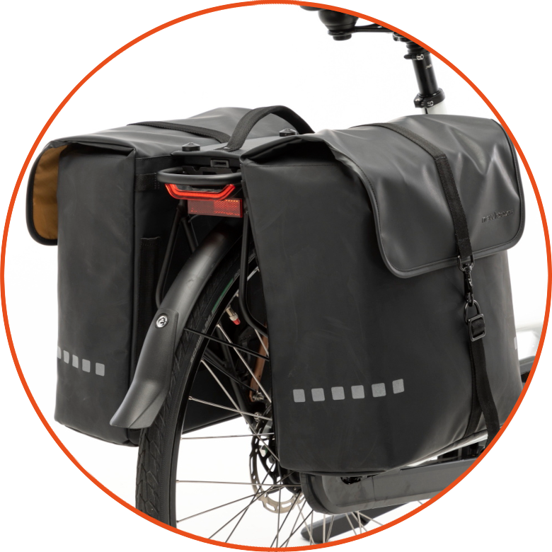 Sakwa rowerowa New Looxs Odense Double 39L MIK 2.0